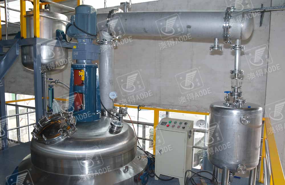 油(you)墨反應釜(fǔ)工程案例(lì)